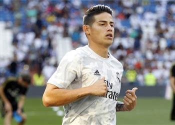 آرسنال ينافس إيفرتون على ضم خاميس رودريجيز من ريال مدريد