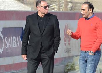 مران الأهلي الخطيب يحضر التدريبات وجلسة خاصة مع رمضان صبحي