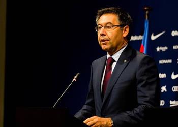 رئيس برشلونة نثق بكيكي سيتين ولا نشعر بالقلق