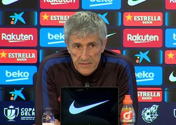 سيتين أتعامل مع لاعبي برشلونة مثل الأطفال قبل الامتحانات وهدفنا الاستحواذ أمام ليجانيس