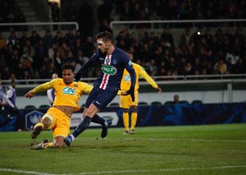 في غياب نيمار ومبابي باريس سان جيرمان يتخطى باو ويتأهل لربع نهائي كأس فرنسا