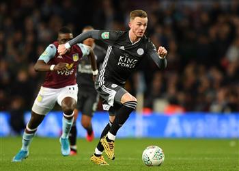 لاعب ليستر سيتي يهاجم التحكيم بعد تأهل أستون فيلا إلى نهائي كأس الرابطة