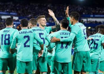 فيديو ريال مدريد يتأهل لربع نهائي كأس ملك إسبانيا برباعية في سرقسطة