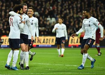 لم يحدث من قبل ليفربول يحقق رقم ا تاريخي ا بعد تخطي وست هام