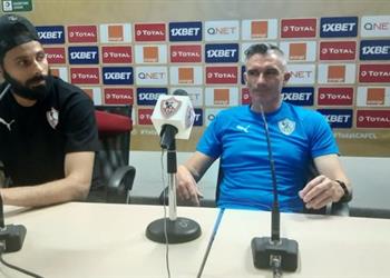 كارتيرون عالجت لاعبي الزمالك نفسي ا بعد مواجهة دجلة ووجود م درب أحمال سي ربك الفريق