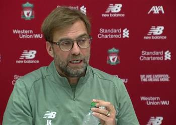 كلوب يوضح حالة مصابي ليفربول قبل مباراة ساوثهامبتون وي صرح نحتفل بأهداف إنجز لكن لا نتمنى له التوفيق أمامنا