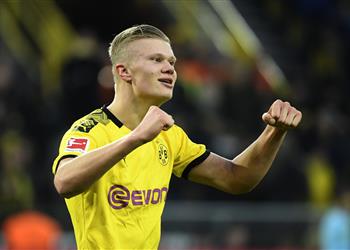 فيديو هالاند يواصل التألق ويقود بوروسيا دورتموند لمطاردة بايرن ميونخ بخماسية أمام برلين