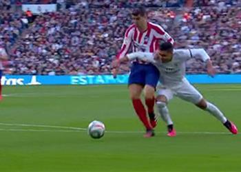 فيديو راديو ماركا أتلتيكو مدريد يستحق ركلة جزاء أمام ريال مدريد