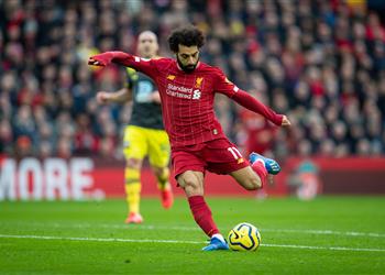 بعد هدفيه أمام ساوثهامبتون محمد صلاح ثالث أفضل لاعبي الدوري الإنجليزي هذا الموسم