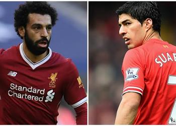 محمد صلاح يتفوق على لويس سواريز في الدوري الإنجليزي