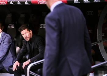 سيميوني بعد الهزيمة أمام ريال مدريد لم نستغل الفرص ولم أر واقعة موراتا وكاسيميرو