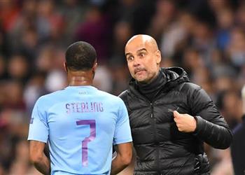 جوارديولا يدافع عن ستيرلينج بعد صيامه التهديفي لا أحكم عليه بتسجيل وصناعة الأهداف فقط