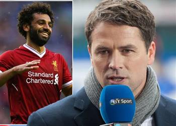 مايكل أوين عن اقتراب محمد صلاح من رقمه مع ليفربول يمكنني الآن النوم بسهولة