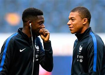 مبابي يدعم ديمبلي بعد إصابته يجب ان تظل قوي ا وسأبقى بجانبك