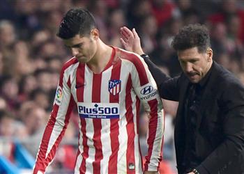 الليجا ت دين هجوم جماهير ريال مدريد على موراتا وسيميوني