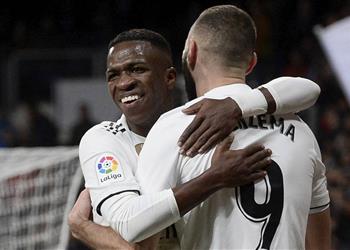 تشكيل ريال مدريد ضد ريال سوسيداد في كأس إسبانيا بنزيما وفينيسيوس في الهجوم