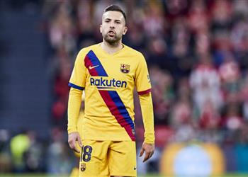 جوردي ألبا معلق ا على أزمة ميسي وأبيدال يكفينا الحماقات التي تأتي من الخارج