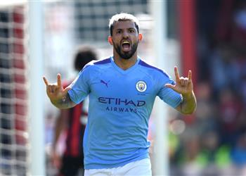 متفوق ا على ثنائي ليفربول سيرجيو أجويرو لاعب الشهر في الدوري الإنجليزي