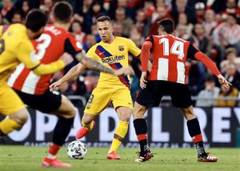 آرثر يوجه رسالة لجماهير برشلونة بعد الإقصاء من كأس إسبانيا