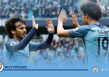 نتائج_البريميرليج مانشستر سيتي يتخطى ليستر سيتي ويصعد إلى المركز الثالث