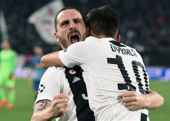 بونوتشي متذكر ا قذيفة ديبالا أمام أتلتيكو مدريد بقميص يوفنتوس لا تفكر إلا في الفوز