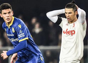 فيديو هيلاس فيرونا يقلب الطاولة على يوفنتوس ويهزمه بثنائية في الدوري الإيطالي