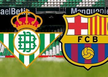 تعرف على معلق مباراة برشلونة وريال بيتيس في الدوري الإسباني اليوم