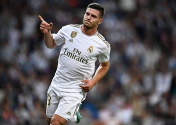 بالفيديو الرابع يسجله يوفيتش ريال مدريد يقسو على أوساسونا