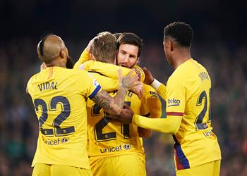 بعد انتصار برشلونة ميسي يحقق إنجاز ا جديد ا بالدوريات الخمس الكبرى ونبيل فقير يدخل التاريخ