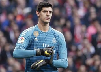 كورتوا أفضل لاعب في الدوري الإسباني عن شهر يناير