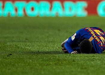 بعد ديمبلي برشلونة ي علن رسمي ا غياب لاعب جديد لخمسة أشهر