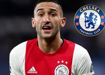 لامبارد يجدد اهتمامه بضم حكيم زياش لـ تشيلسي في ميركاتو الصيف