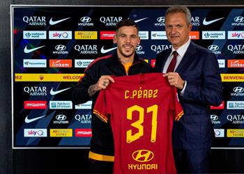 بيريز برشلونة مجرد ماضي وأفكر في روما فقط الآن