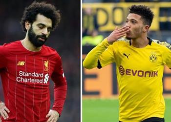 ديلي ميل سانشو بديل محمد صلاح في ليفربول بسبب أولمبياد طوكيو