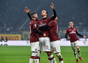 إبراهيموفيتش على رأس قائمة ميلان لمباراة يوفنتوس في كأس إيطاليا