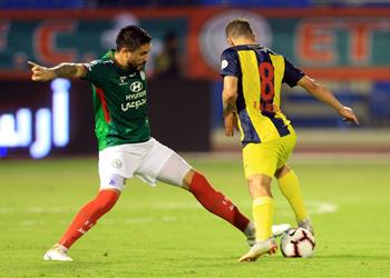 فيديو وليد أزارو يصنع هدف ا والاتفاق يخسر أمام الحزم في الدوري السعودي