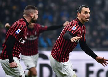 تشكيل ميلان ضد يوفنتوس إبراهيموفيتش أساسي ا