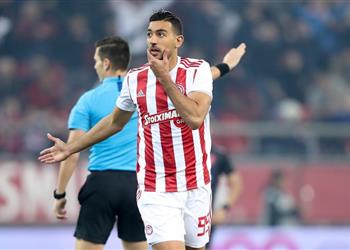 ي سجل للمباراة الثالثة توالي ا بالفيديو كوكا يحرز هدف أولمبياكوس الأول أمام بانيونيوس