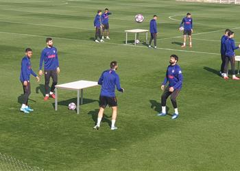 مران أتلتيكو مدريد عودة كوستا وغياب ثلاثي الفريق قبل صدام ليفربول