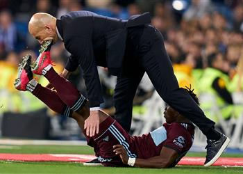 بالفيديو سقوط كوميدي لزيدان بسبب لاعب سيلتا فيجو