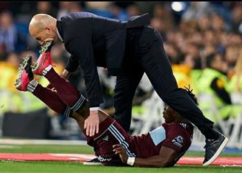 فيديو زيدان يتحدث عن سقوطه في لقاء سيلتا فيجو ويؤكد أشعر بالألم بعد التعادل