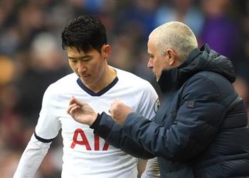 مورينيو عن إصابة سون بيان توتنهام كان متفائل ا للغاية وموسمه انتهى