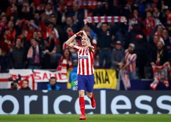فيديو ساؤول يفاجئ ليفربول م بكر ا ويسجل الهدف الأول لـ أتلتيكو مدريد بدوري الأبطال