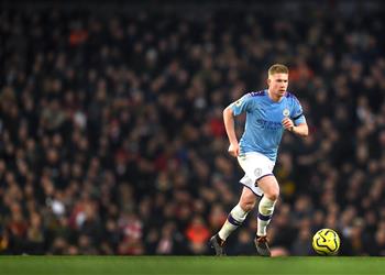 فيديو إنجاز شخصي مميز لـ دي بروين بعد هدف مانشستر سيتي أمام وست هام