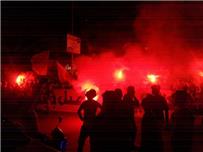 بالصور عمر جابر يودع وايت نايتس أمام منزله