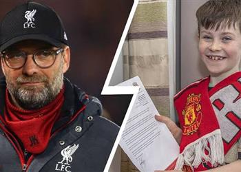 كلوب يوضح لماذا رد على طلب مشجع مانشستر يونايتد