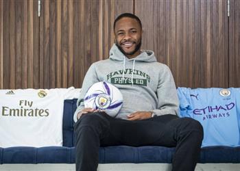 رحيم ستيرلينج يرد على أنباء انتقاله إلى ريال مدريد