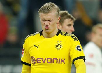 مدرب دورتموند هالاند يمتلك عقلية رائعة وهذا ما يفعله إذا أضاع هدف ا بالتدريبات