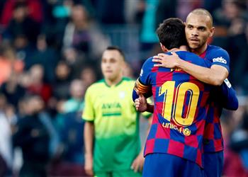 راكيتيتش من المهم لبرشلونة أن يكون ميسي بخير وبرايثوايت قوي جد ا