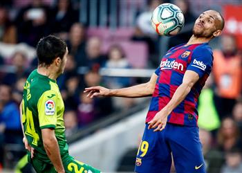 برايثوايت بعد مشاركته الأولى مع برشلونة الحلم أصبح حقيقة